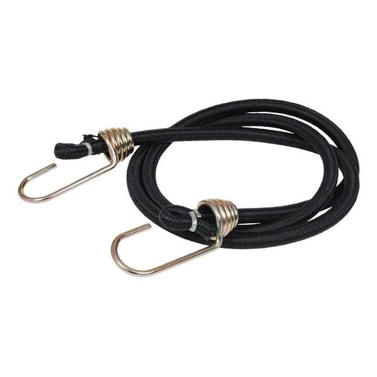 8865735 Black Bungee Cord, 48 X 0.374 In. - Case Of 10