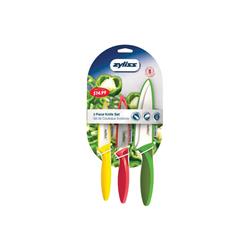 6698898 Green, Red & Yellow Knife Set - Pack Of 3