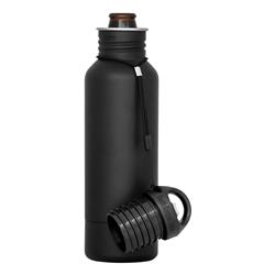 8021504 The Standard 2.0 Insulated Bottle Can Cooler, 12 Oz - Black