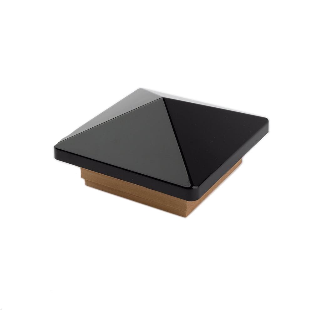 UPC 745704024234 product image for 3 x 4 in. Black Wood Post Cap - Case of 12 | upcitemdb.com