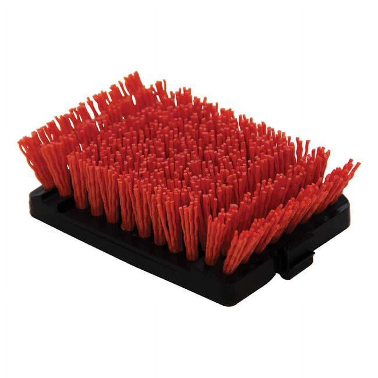 8011444 Cool-clean Polypropylene Replacement Grill Brush Head, Black & Red