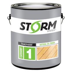 1914696 Transparent Natural Oil & Waterborne Hybrid Exterior Stain, 1 Gal - Case Of 4