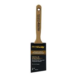 1807122 Gold Frost 2 In. Angle Nylon Polyester Paint Brush