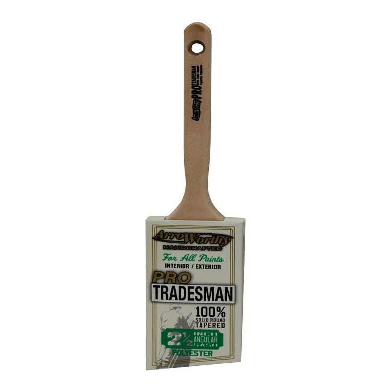 1807148 Pro Tradesman 2.5 In. Angle Polyester Blend Paint Brush