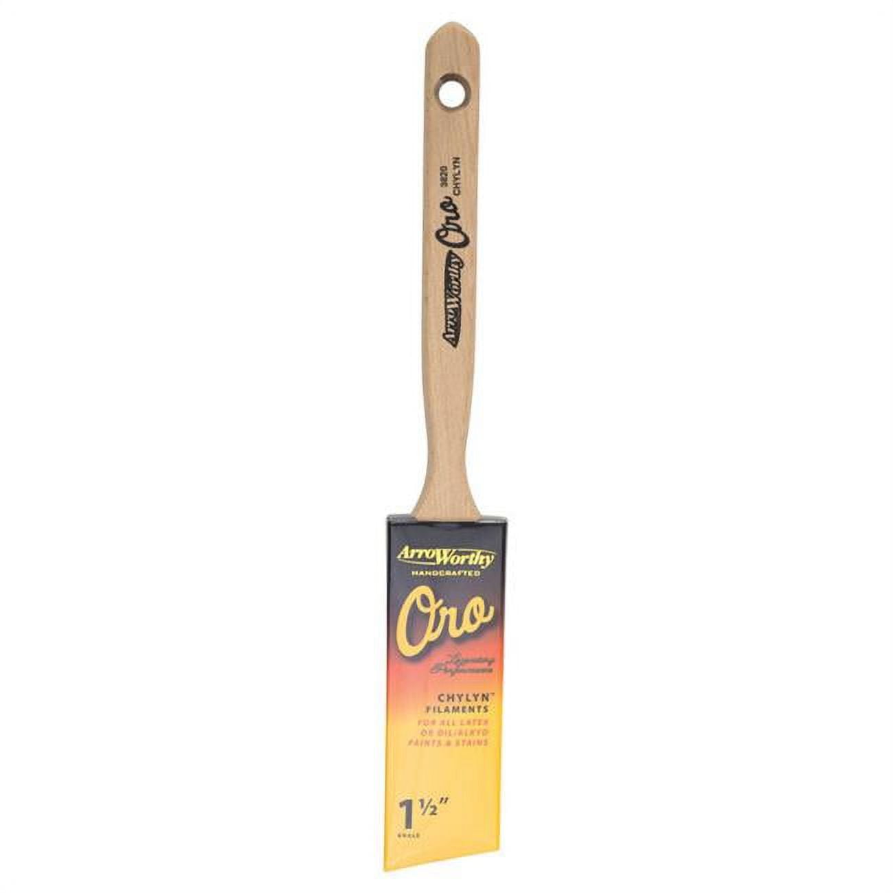 1902188 Oro 1.5 In. Angle Chylyn Paint Brush