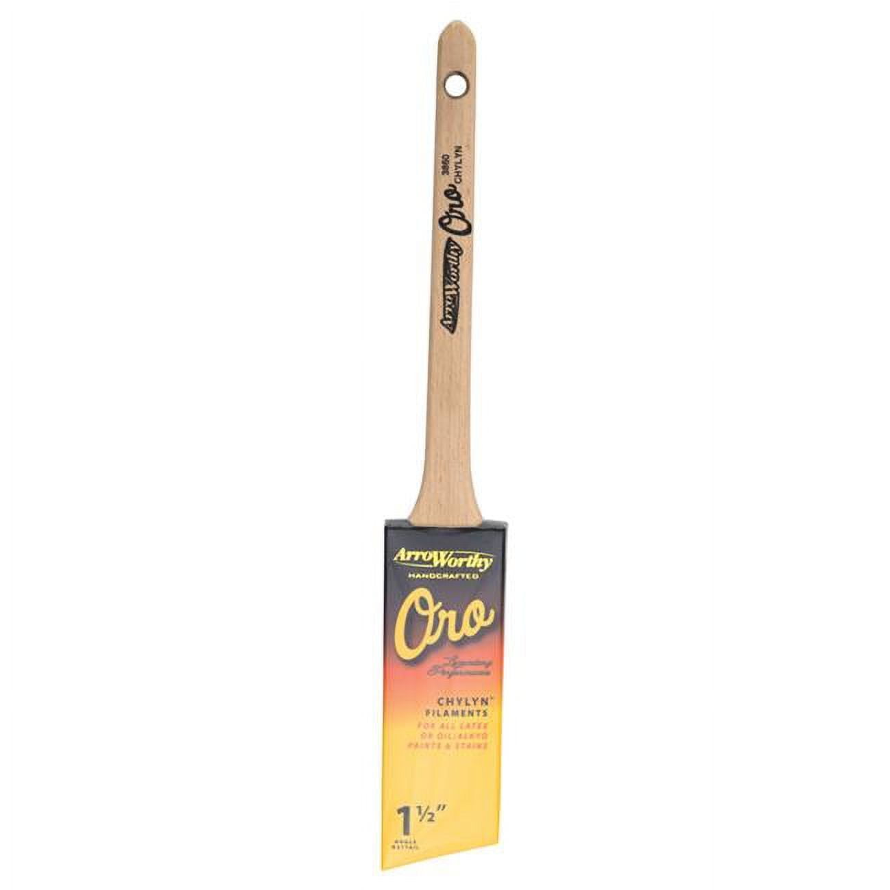 1902204 Oro 1.5 In. Angle Chylyn Paint Brush