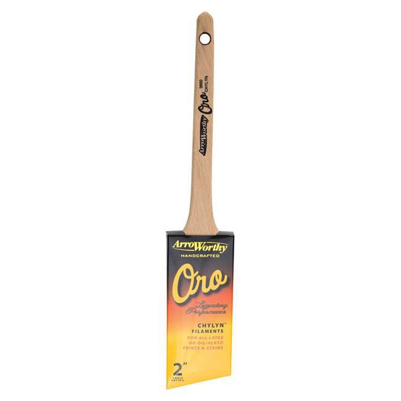 1902220 Oro 2 In. Angle Chylyn Paint Brush