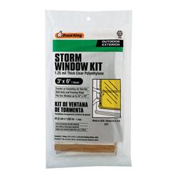 5004632 Clear Outdoor Storm Window Kit, 36 X 72 In.