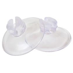 9763426 Smart Light Suction Cup Light Clips, Clear, Pvc - Pack Of 20