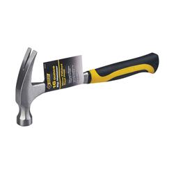 2796878 16 Oz Rip Hammer Carbon Steel Head Fiberglass Handle, Yellow - 13 In.