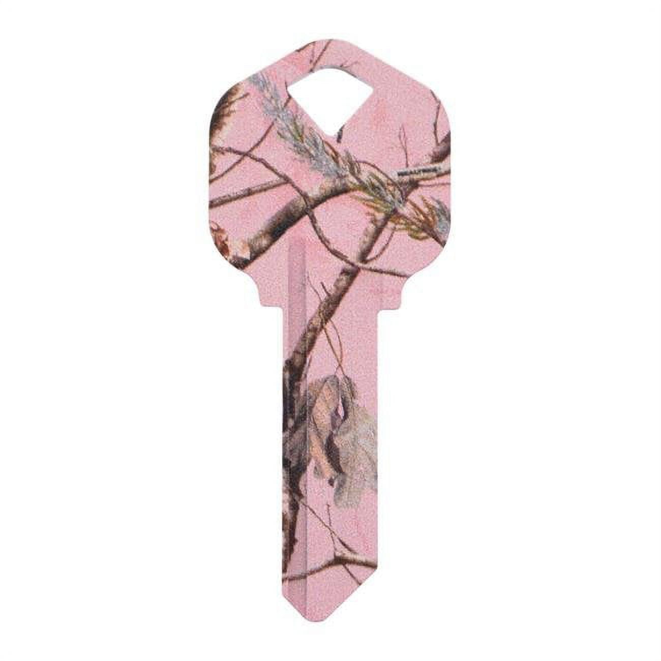 UPC 038902098467 product image for 5934096 RealTree Pink House & Office Universal Key Blank for Single Sided - Case | upcitemdb.com