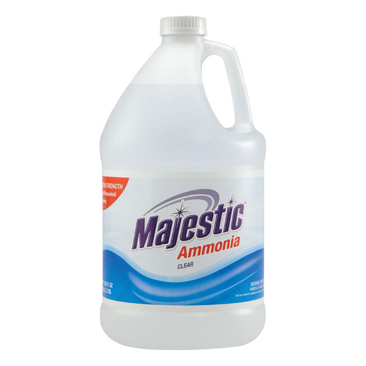 UPC 022609000083 product image for Majestic 1912112 Regular Scent 128 oz Liquid Ammonia - Case of 4 | upcitemdb.com