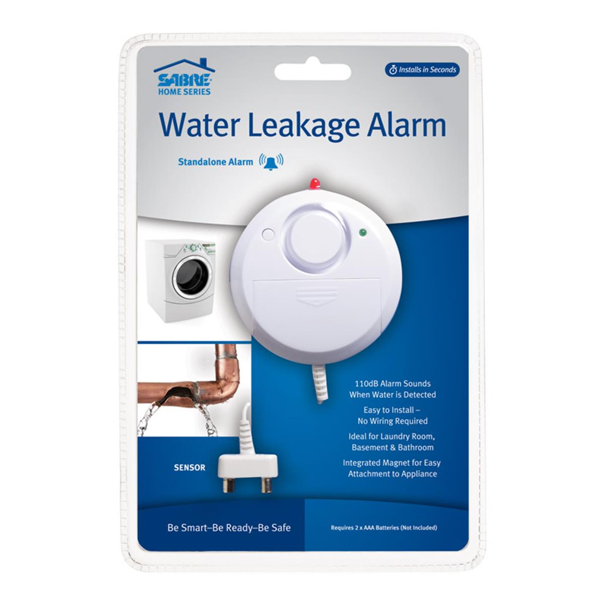 5979877 White Plastic Water Leak Detection Alarm
