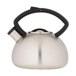 6724777 Valencia Silver Classic Whistle Stainless Steel 2.33 Qt. Tea Kettle