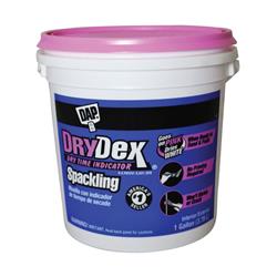 1800614 Drydex Ready To Use White Spackling Compound, 1 Gal