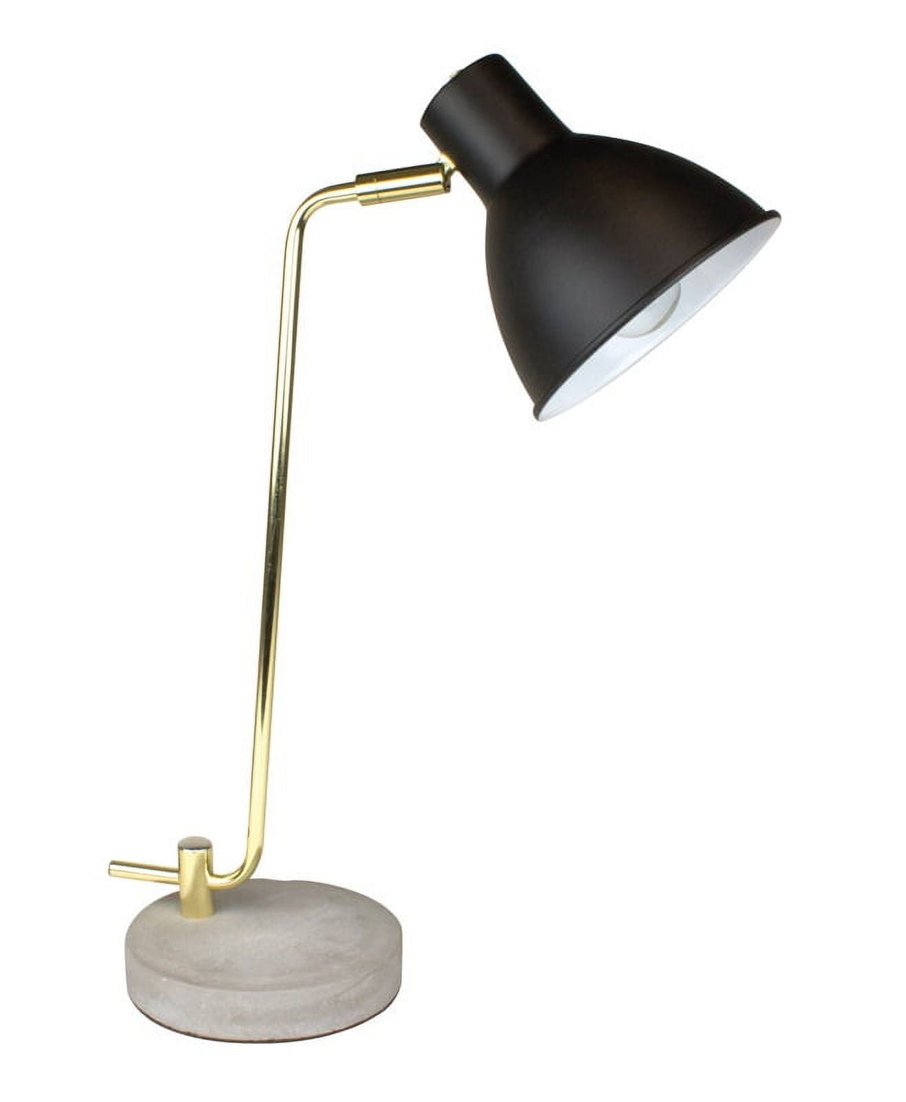 3896941 The Amelia 20.5 In. Black Desk Lamp