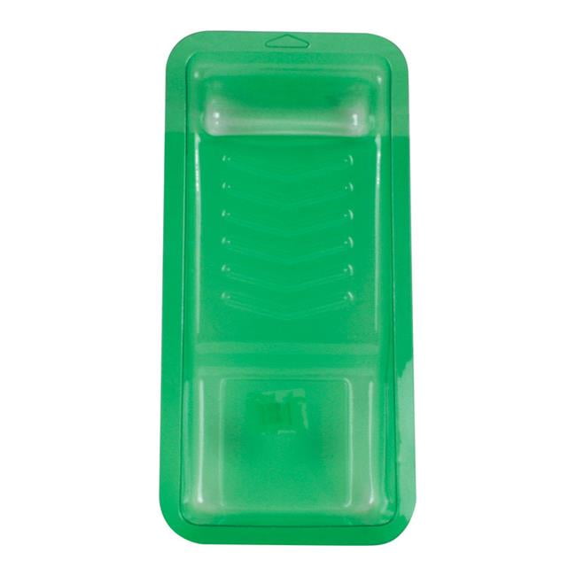 1807981 Plastic 4 In. Paint Tray, Green - Pack Of 50