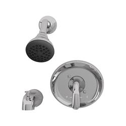 4892873 Cadet 1 Handle Tub & Shower Faucet, Polished Chrome - Solid Brass