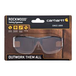 2696243 Rockwood Anti-fog Safety Glasses With Sandstone Bronze Lens Black Frame