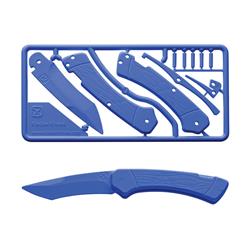 5974530 Trigger Safety Training Tool Knife Kit, Blue - Plastic, 3.2 In.