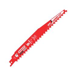 2695229 Demo Demon 9 X 1 In. Carbide Reciprocating Saw Blade - 3 Tpi, Red
