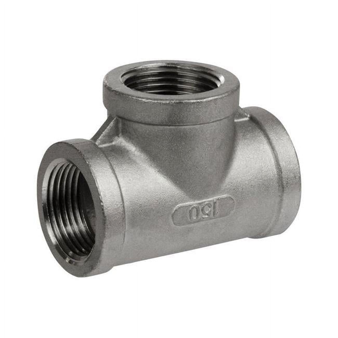4868337 2 In. Fpt X 2 In. Dia. Fpt Stainless Steel Tee