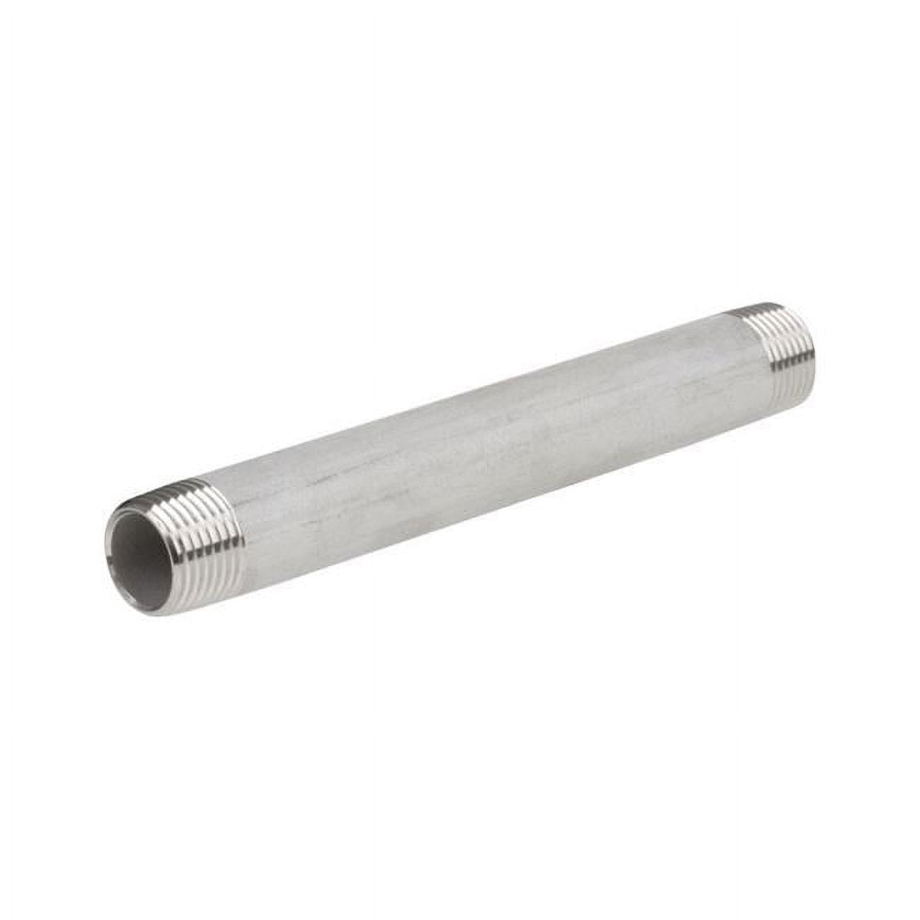 4868410 1.25 In. Mpt X 1.25 In. Dia. X Close In. Mpt Stainless Steel Pipe Nipple