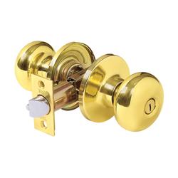 5005869 Parkland Bright Brass Metal Privacy Knob For 3 Grade