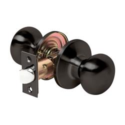 5009202 Parkland Oil Rubbed Bronze Steel Passage Knob For 3 Grade Right Or Left Handed