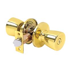 5006230 Alton Bright Brass Steel Privacy Knob For 3 Grade
