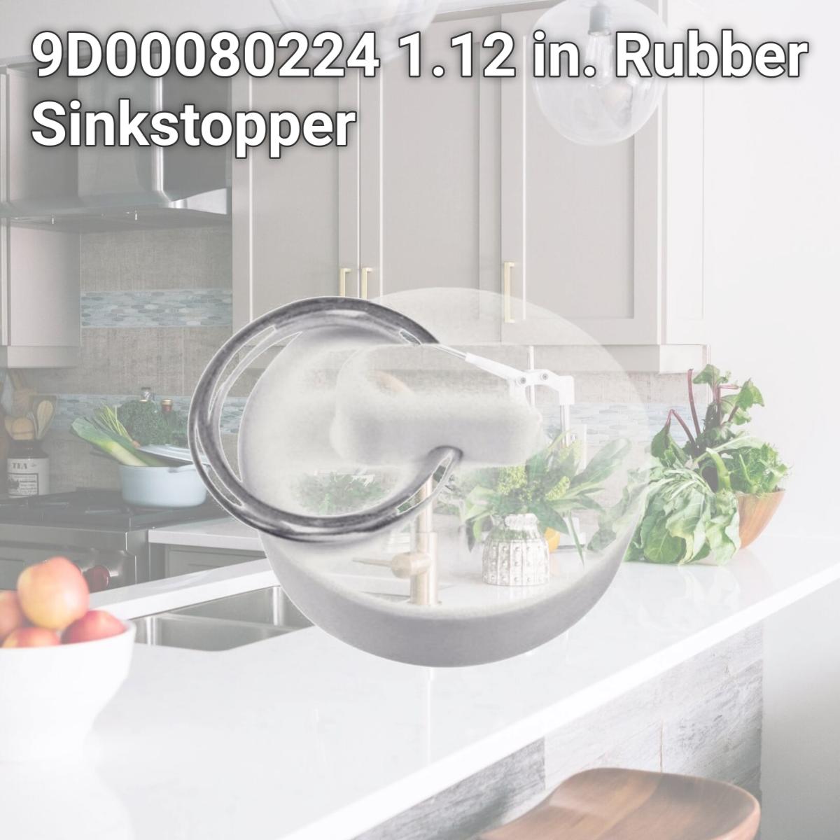 Picture of Danco 9D00080224 1.12 in. Rubber Sinkstopper