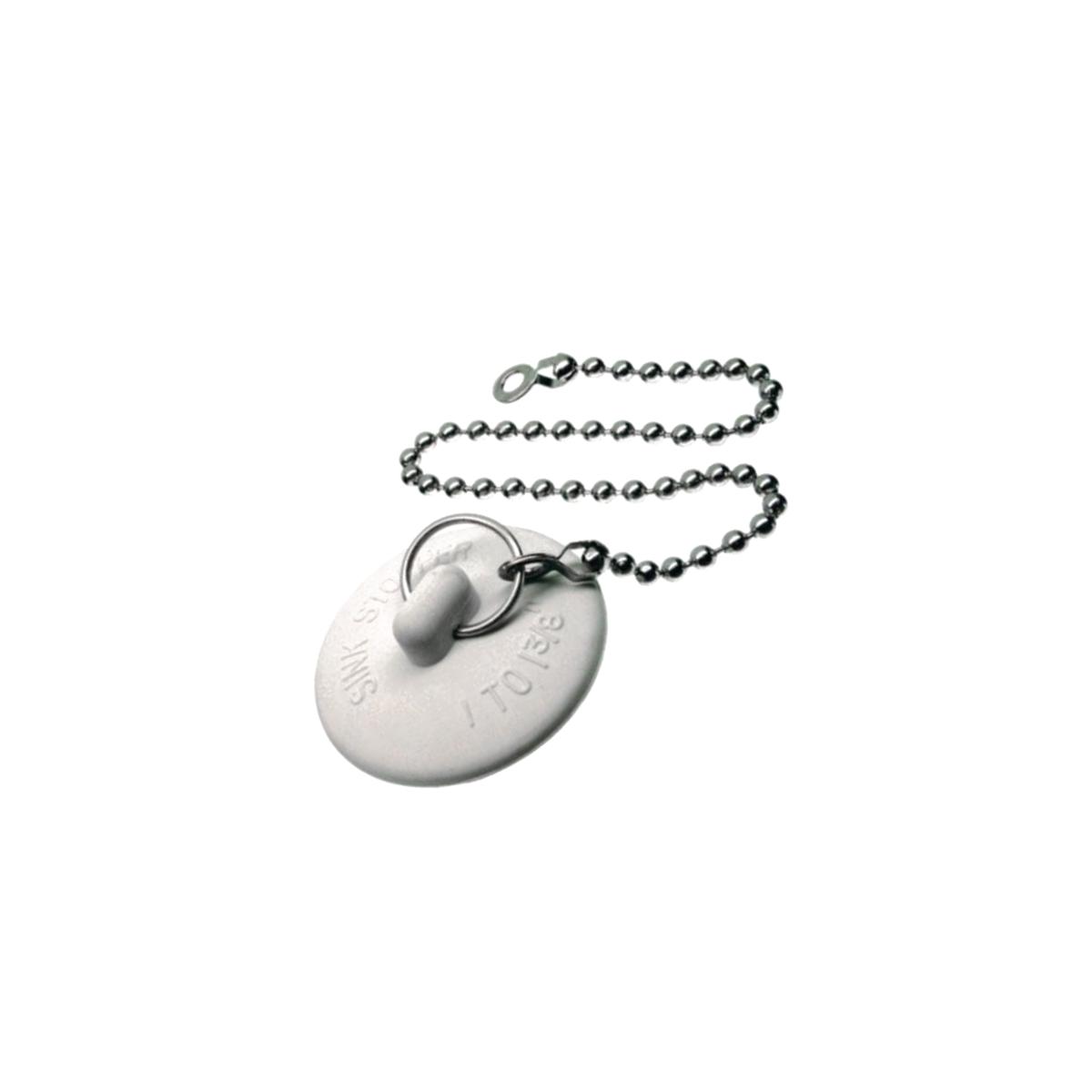 Picture of Danco 9D00080784 1.37 in. Universal Sink Stopper  White