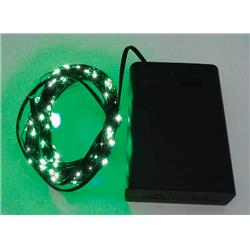 9737347 Battery Operated Led Micro Dot Lighted Halloween Lights - Green