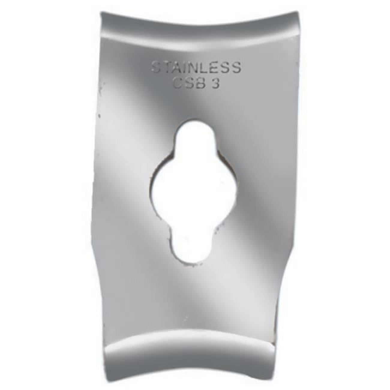 1666031 1 In. Stainless Steel Contour Scraper Blade, Pack Of 10