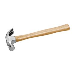 2794733 16 Oz Claw Hammer High Carbon Steel Head Wood Handle - Grey, 13 In.