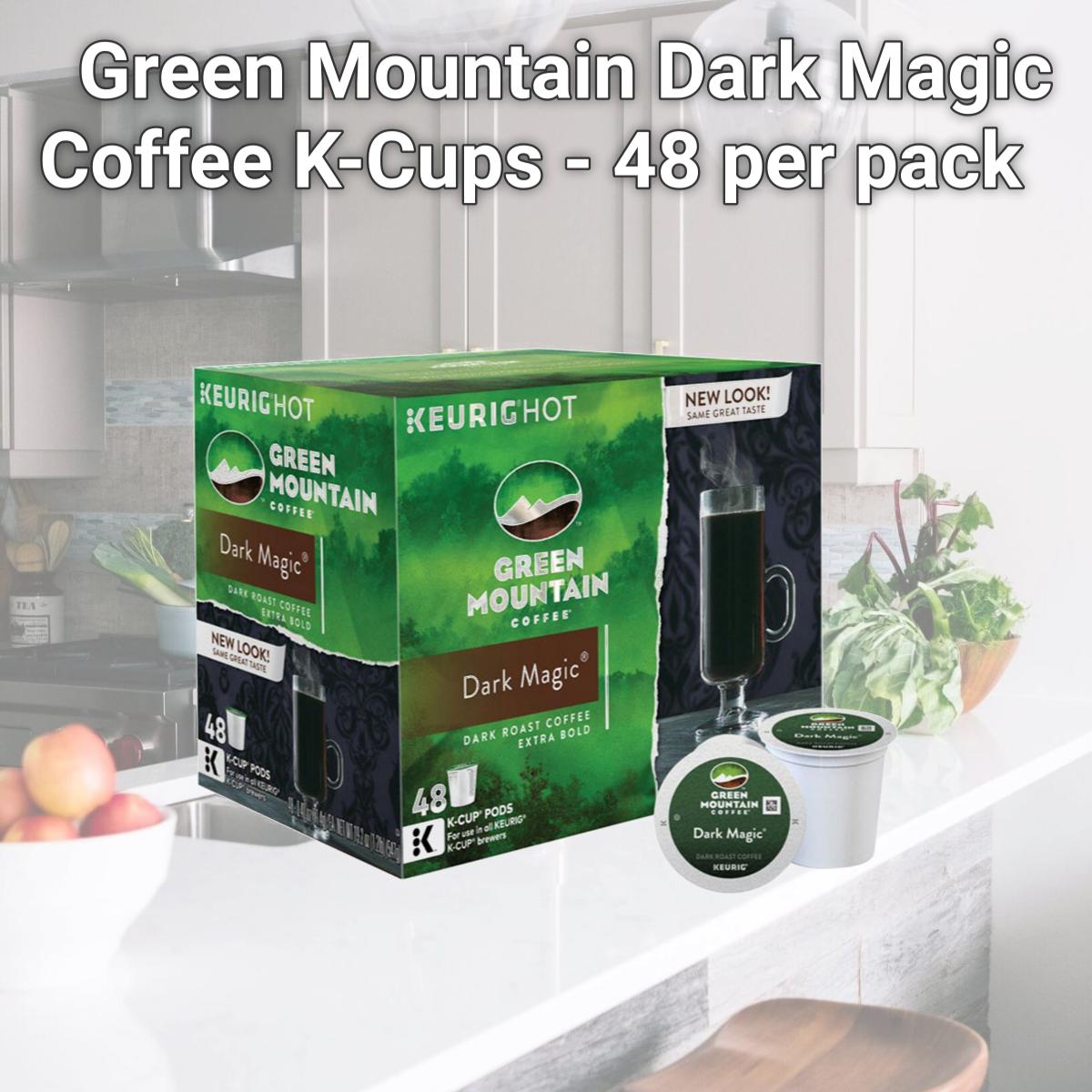 Picture of Keurig 6738793 Green Mountain Dark Magic Coffee K-Cups - 48 per pack