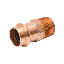 4849212 0.5 Press X 0.5 In. Dia. Male Copper Adapter