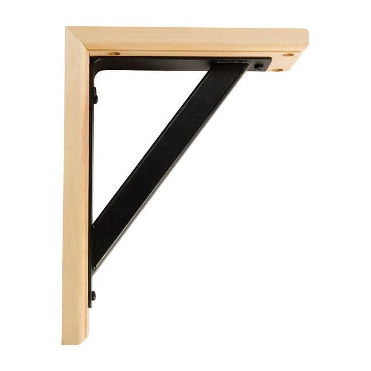 Waddell 5006104 Natural Wood Shelf Support Bracket, 7.85 In. - 5 Lbs
