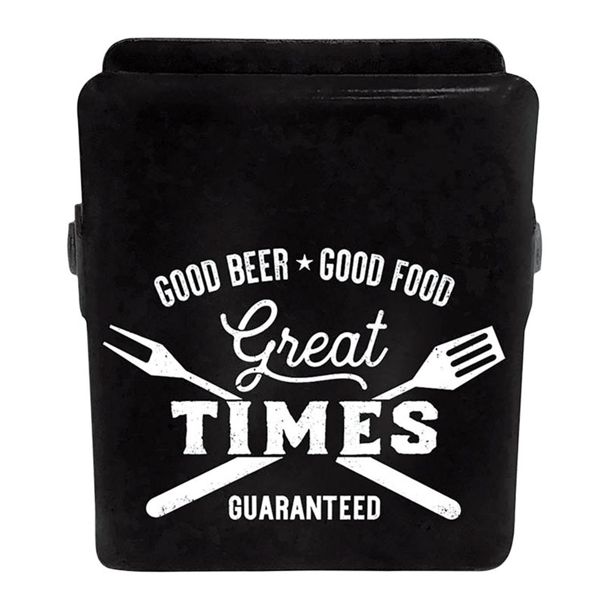 9731787 Good Beer Good Food Great Times Magnet Clip - Pack Of 4