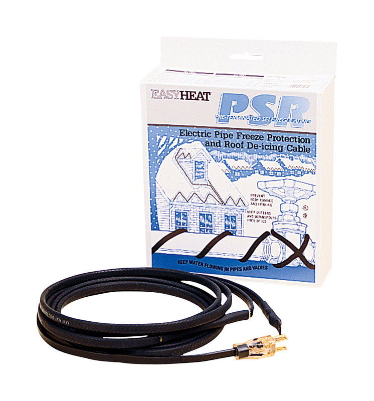 3405677 100 Ft. Self Regulating Heating Cable For Water Pipe & Roof & Gutter