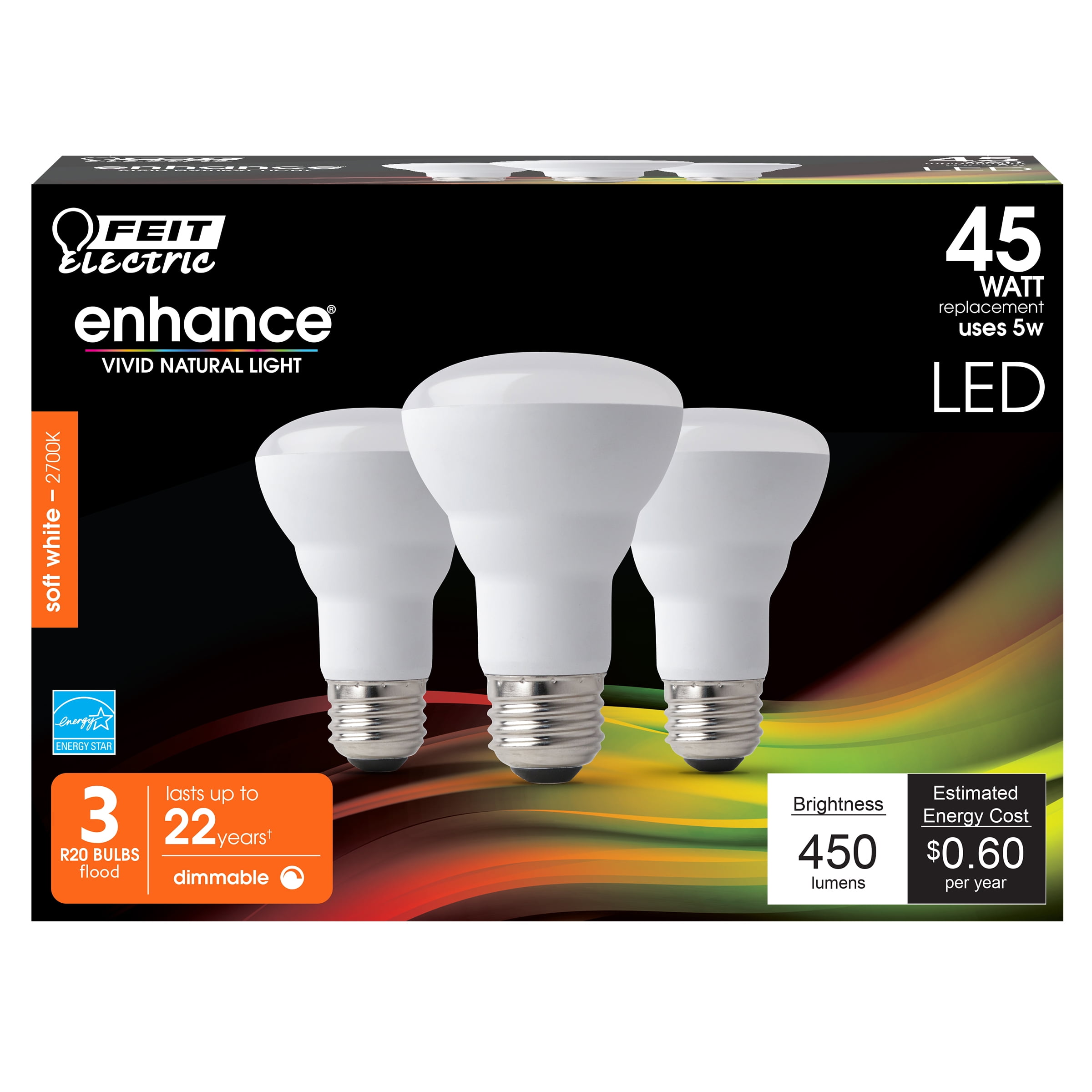 3929452 Enhance 5w R20 Led Bulb, 450 Lumens - Soft White
