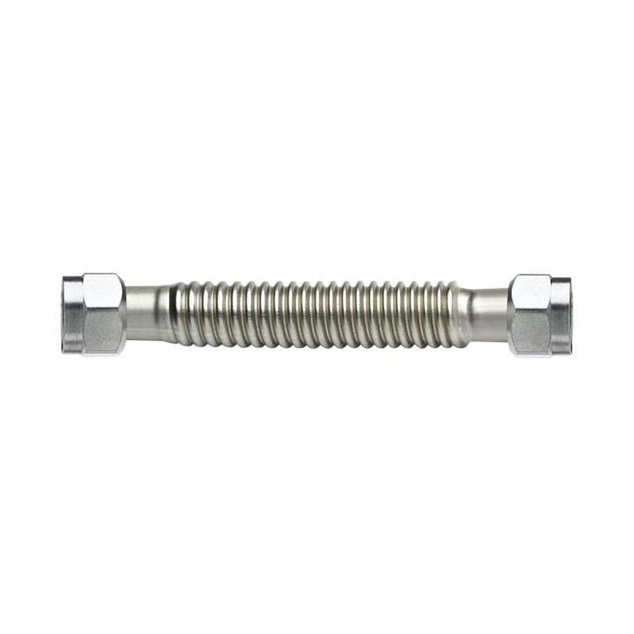 4847174 0.75 Fip X 0.75 In. Dia. Fip Corrugated Stainless Steel 15 In. Connector