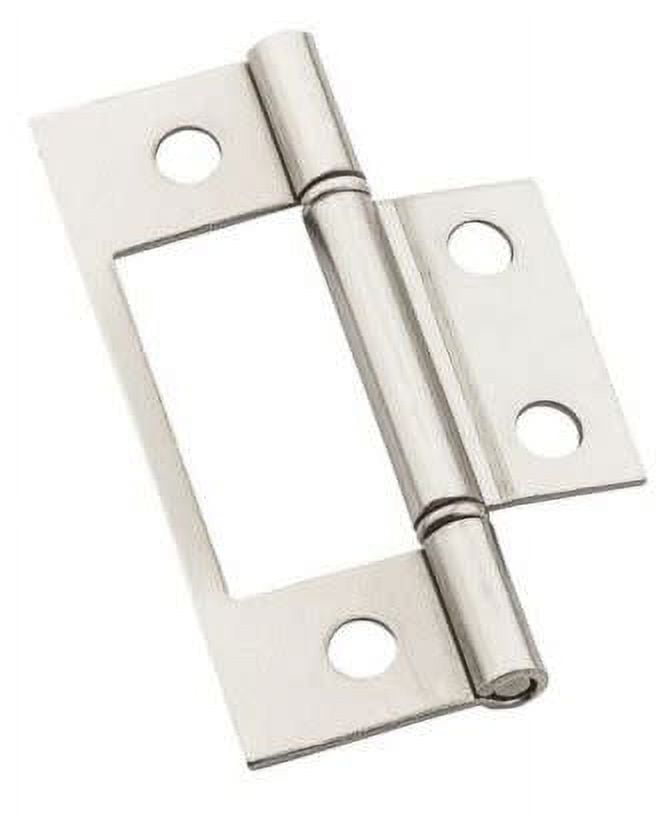 5006781 3 In. Satin Nickel Steel Door Hinge - 2 Per Pack & Pack Of 5