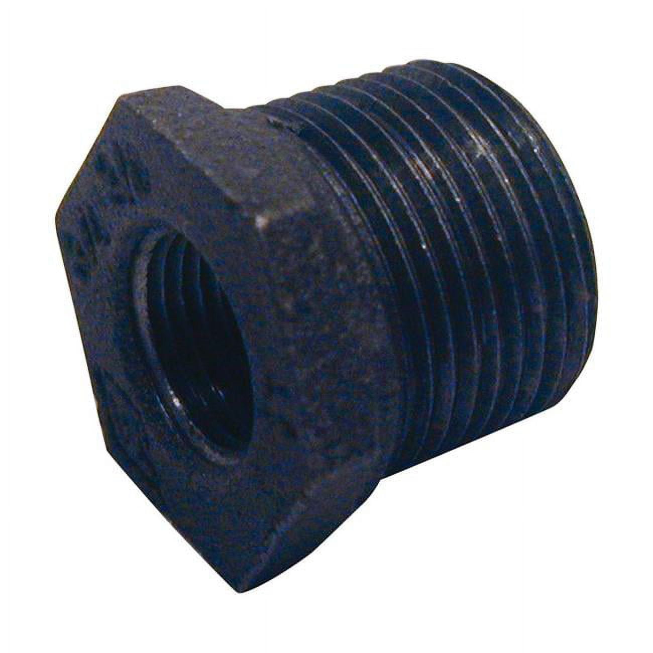 4911913 4 Male X 2.5 In. Dia. Southland Female Black Malleable Iron Hex Bushing