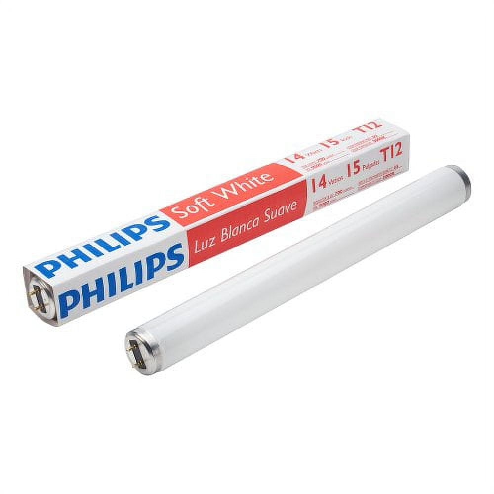 3000077 14w T12 1.5 Dia. X 15 In. Soft White Fluorescent Bulb Linear, 700 Lumens - Pack Of 6