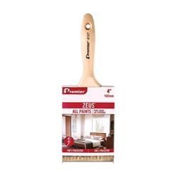 1905462 4 In. Stiff Straight Polyester Paint Brush, Pack Of 6