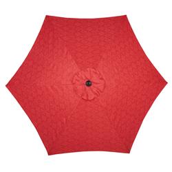 8660326 9 Ft. Tiltable Red Patio Umbrella