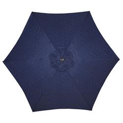 8660391 9 Ft. Tiltable Navy Blue Patio Umbrella