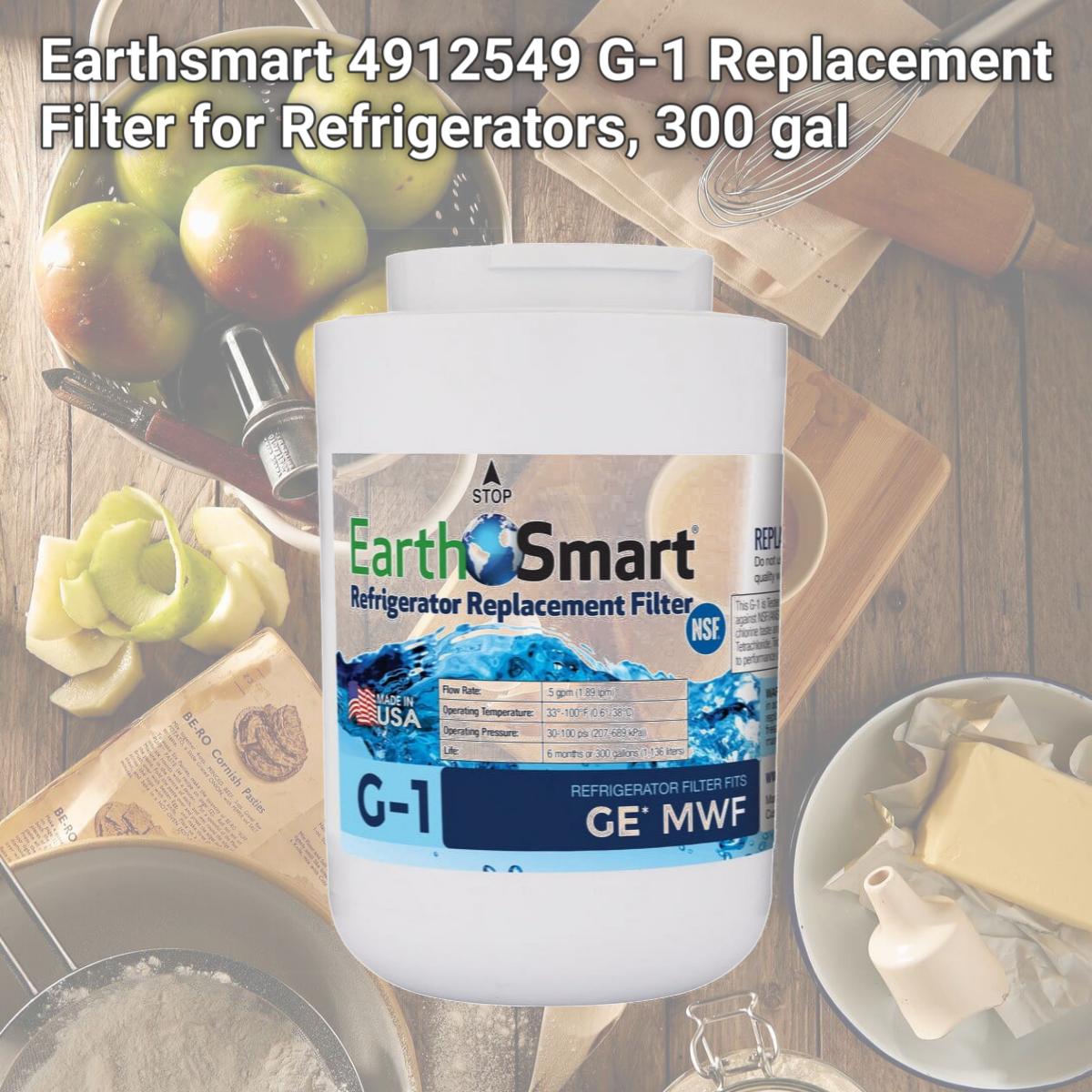 Picture of Earthsmart 4912549 G-1 Replacement Filter for Refrigerators, 300 gal