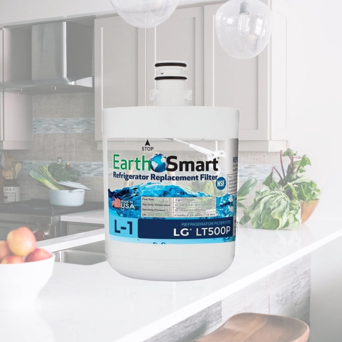 Picture of Earthsmart 4912648 L-1 Replacement Filter for Refrigerators, 300 gal